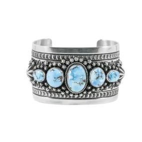 Golden Hills Turquoise Cuff | Happy Piasso