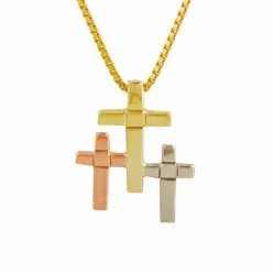 Golden Trinity Necklace