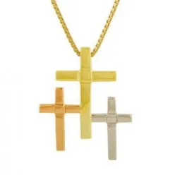 Golden Trinity Necklace