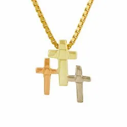 Golden Trinity Necklace