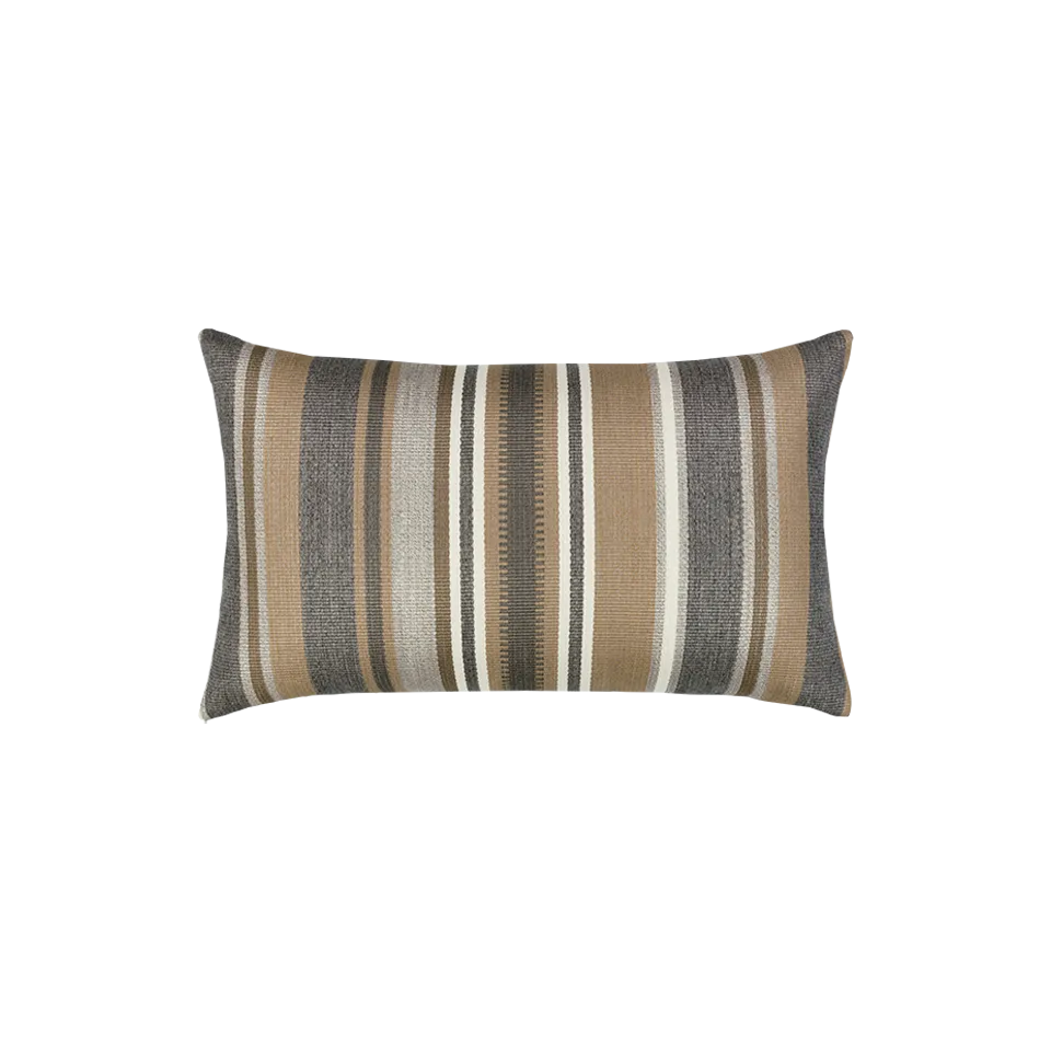 GRIGIO STRIPE LUMBAR PILLOW