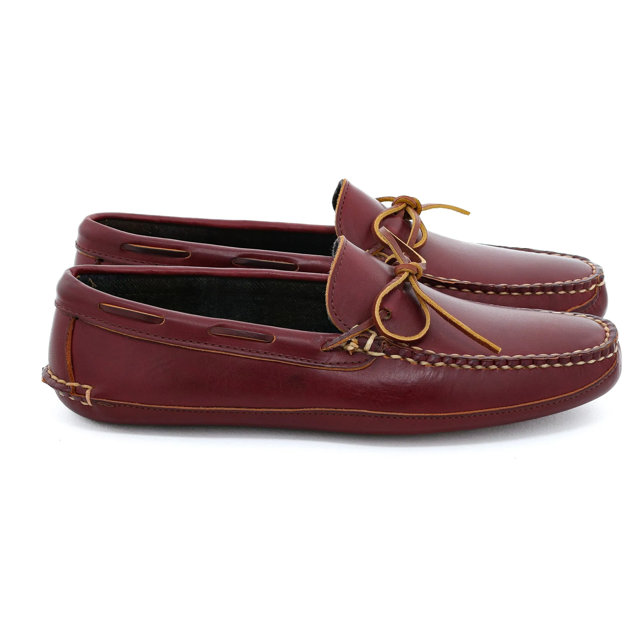 Harrington Slipper - Burgundy