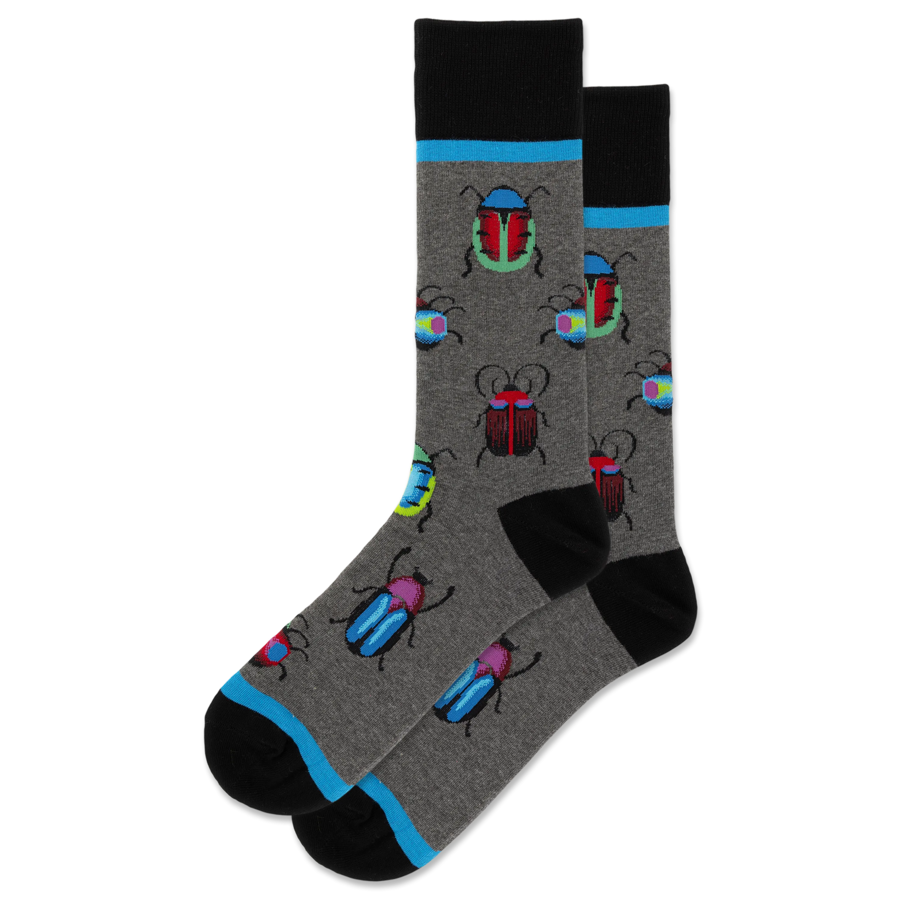 HOTSOX Men's Bugs Crew Sock