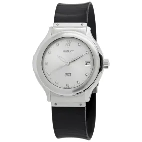 Hublot MDM Classic Diamonds 1710.1 White Dial Quartz Women's Watch