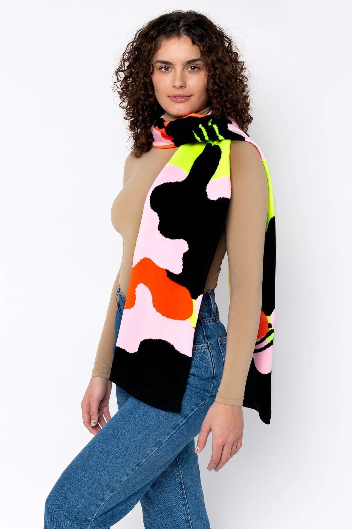 JQSCARF13 - Abstract Blob Scarf