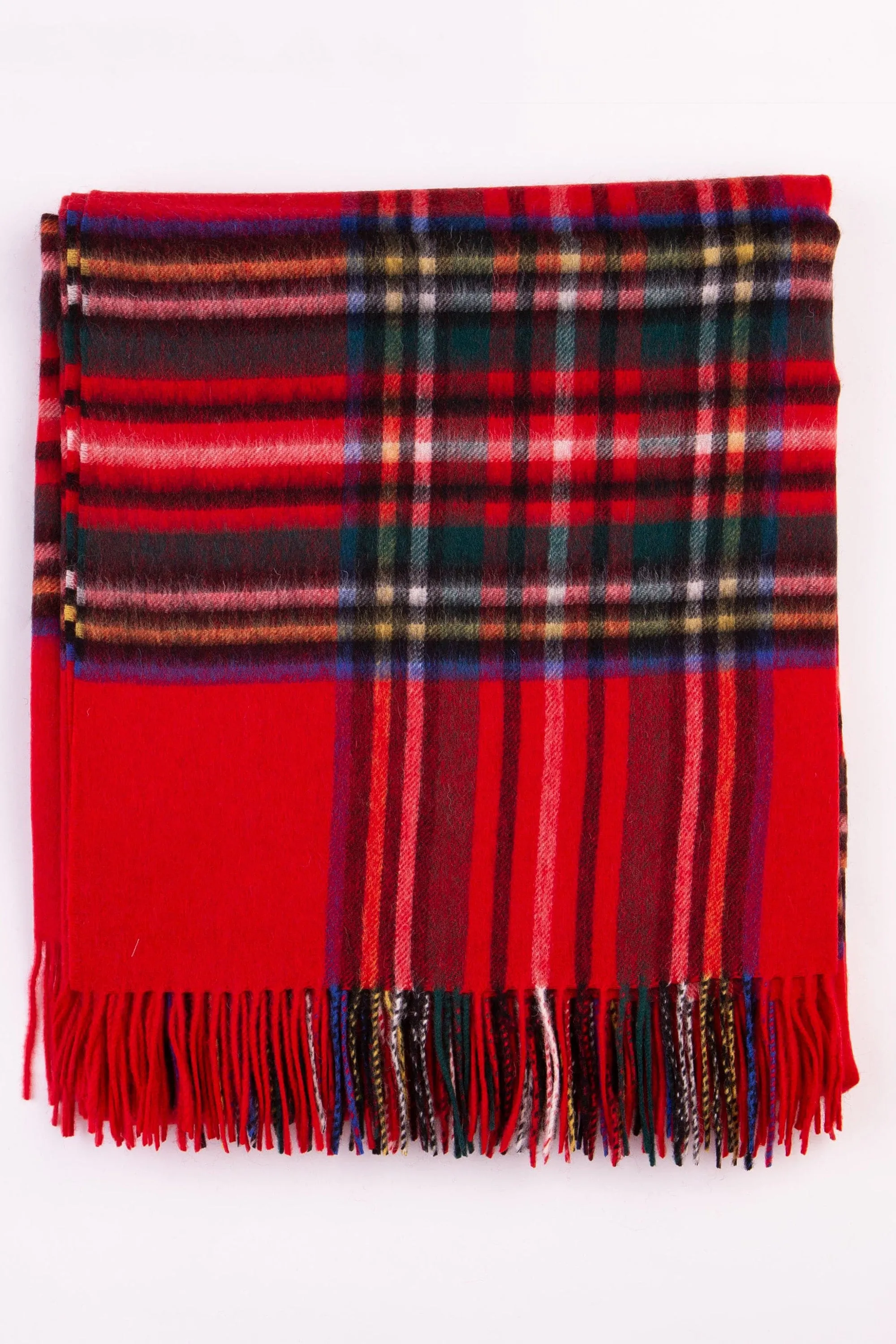 Lambswool Throw - Royal Stewart