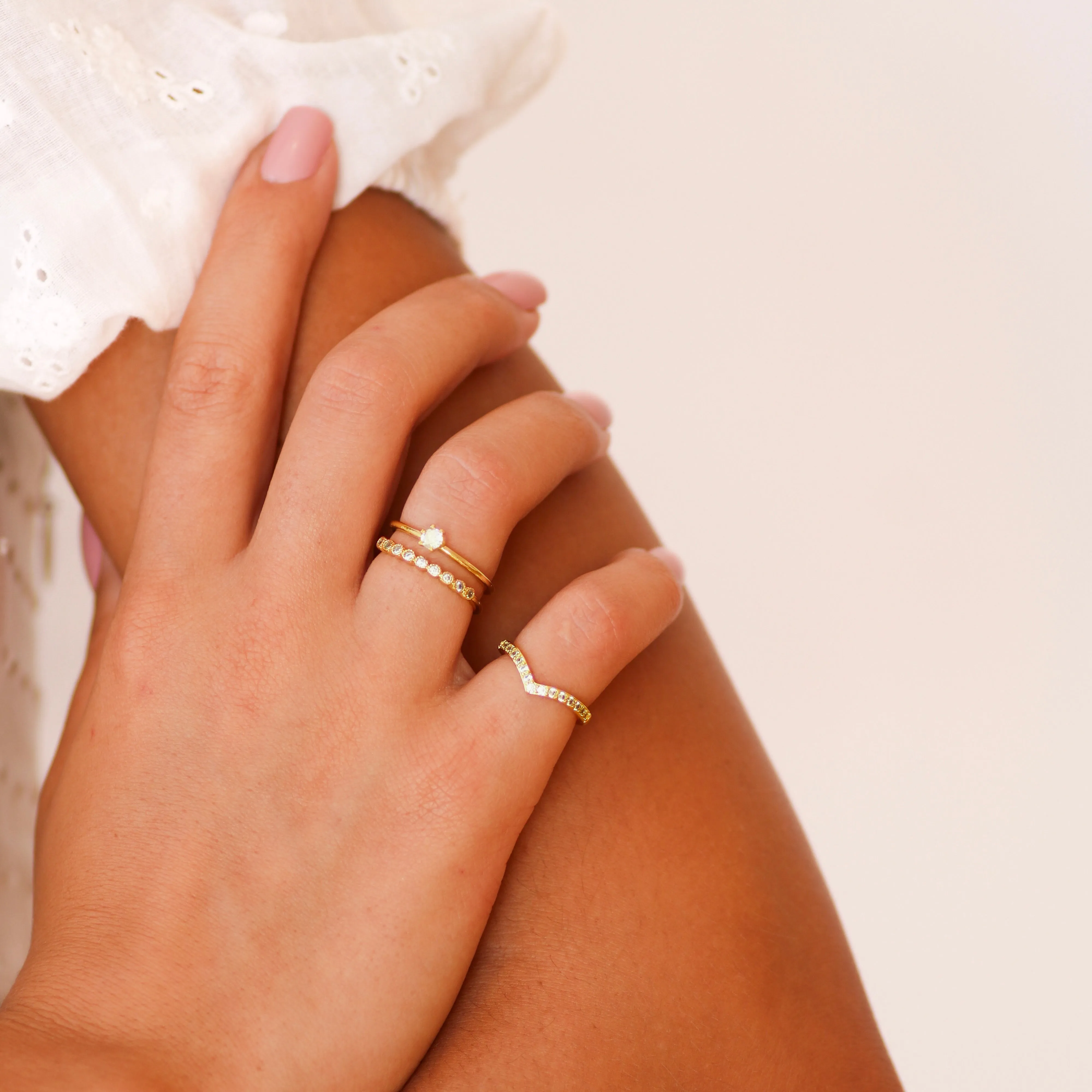 Let your Light Shine Adjustable Ring