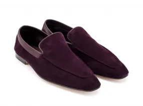 Lounge Aubergine Suede