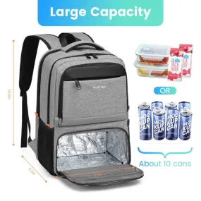 Lunch Backpack, Insulated Cooler Backpack Lunch Box for Men Women with USB Port AB230