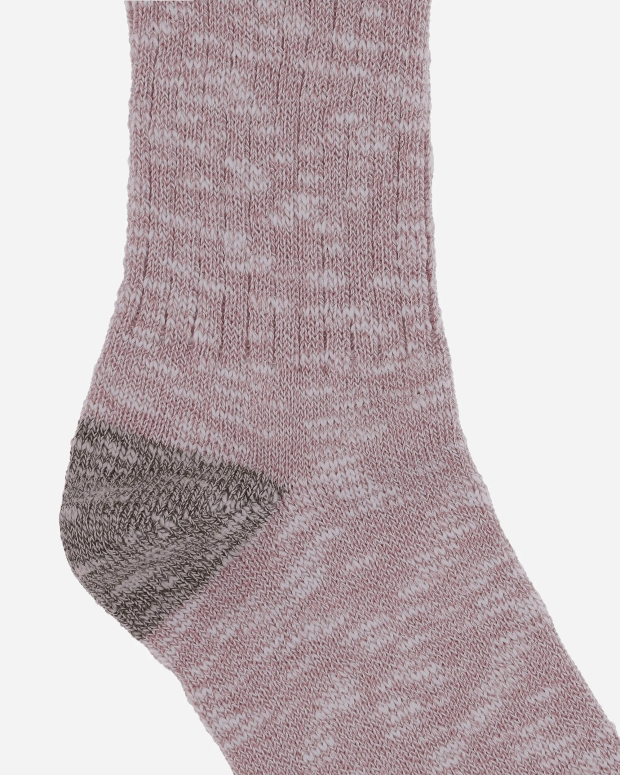 Marled Logohead Socks Pink