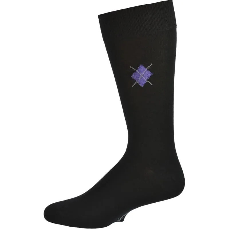 Men's Argyle Crew Socks