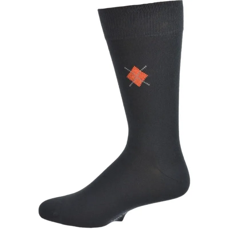 Men's Argyle Crew Socks