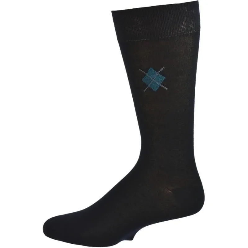 Men's Argyle Crew Socks