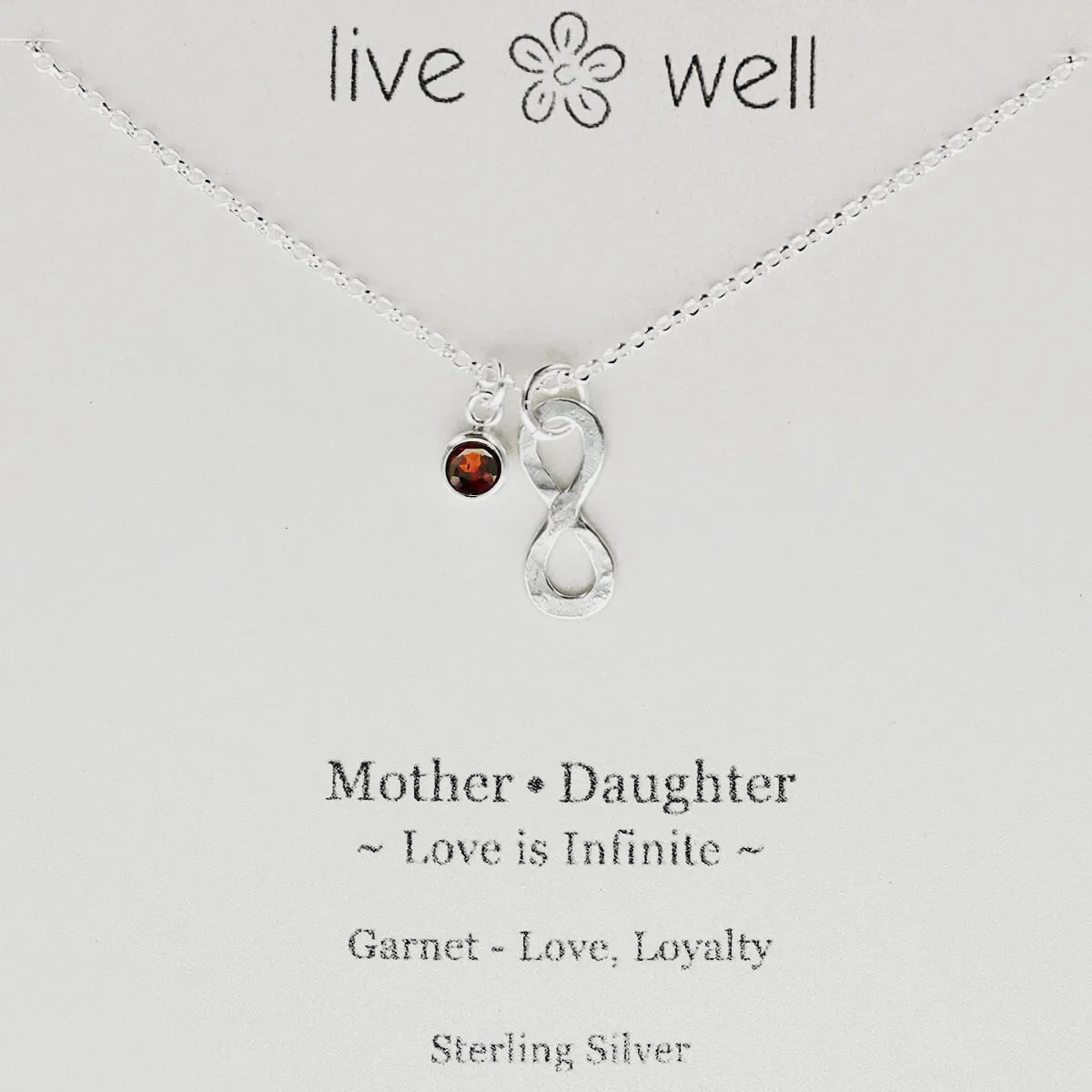 Mother Daughter Infinite Love Necklace