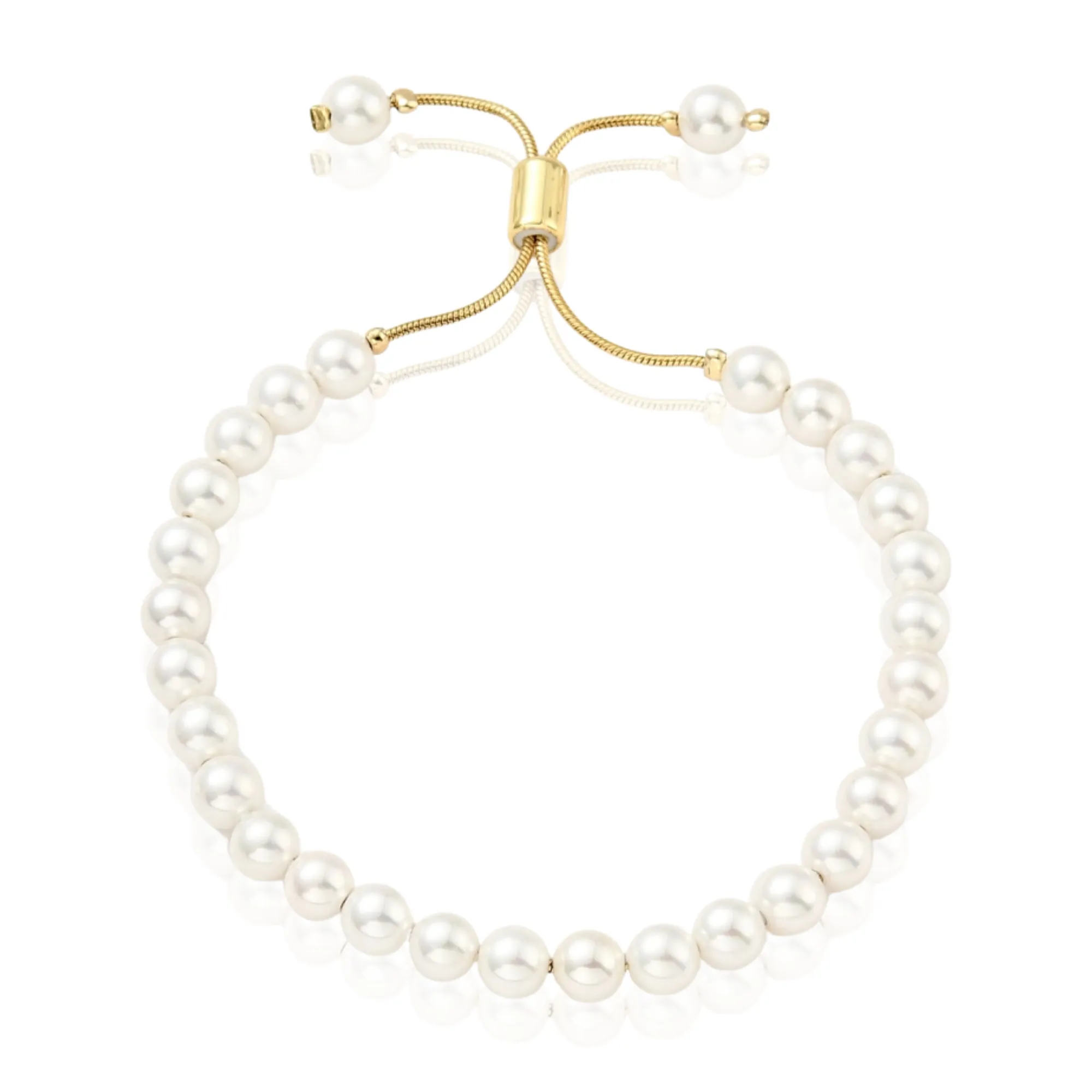 Precious Pearls Adjustable Bracelet