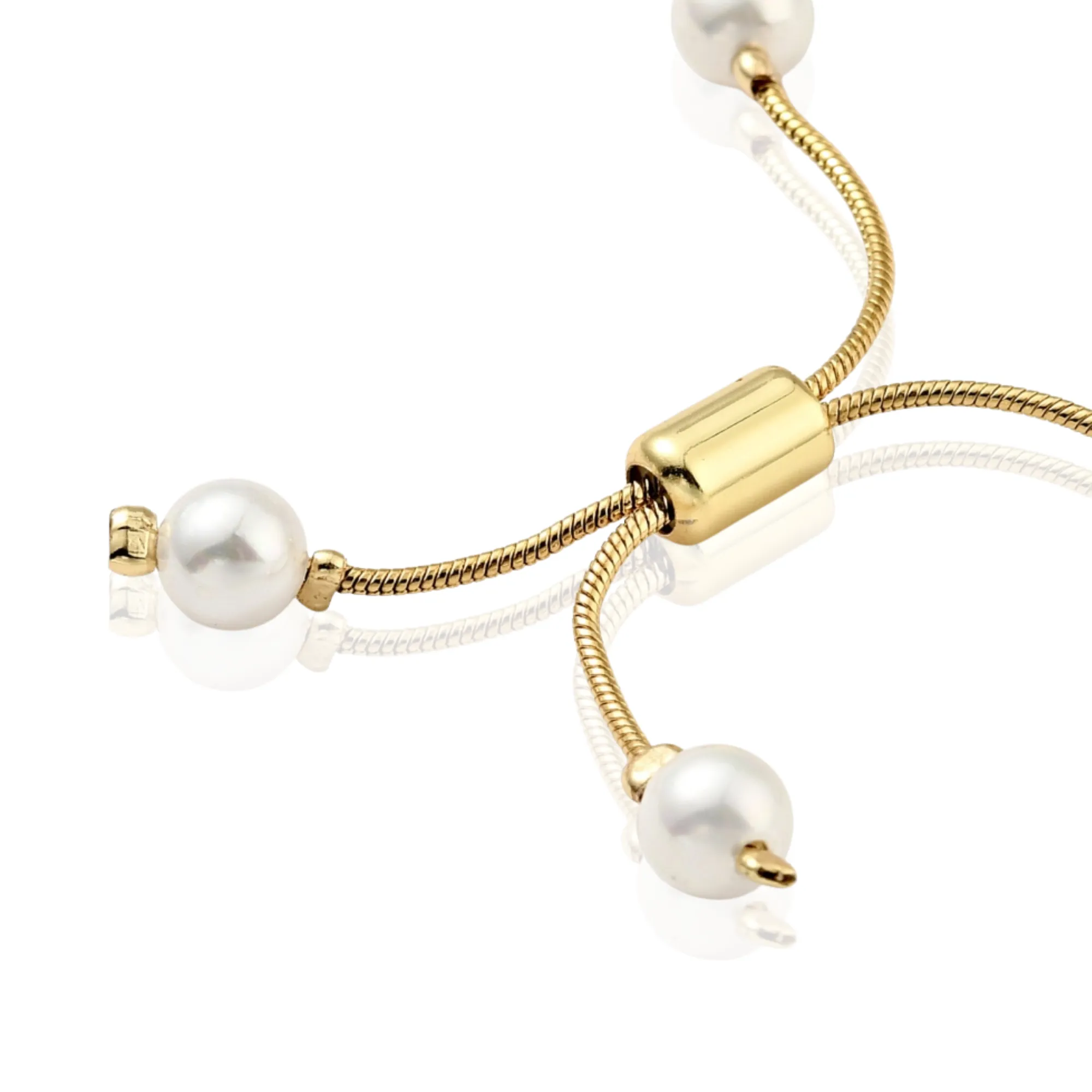 Precious Pearls Adjustable Bracelet