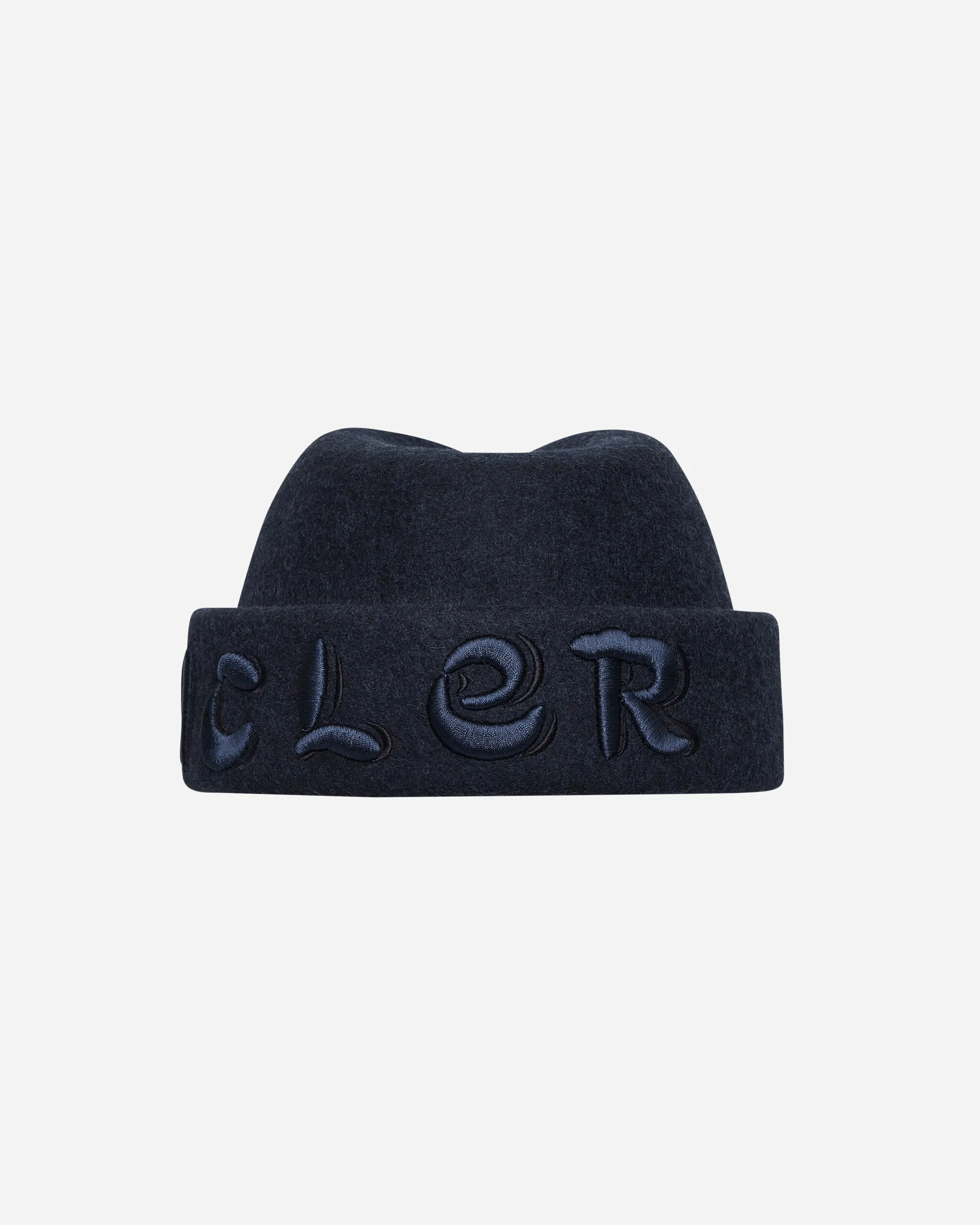 Salehe Bembury Wool Felt Beanie Navy