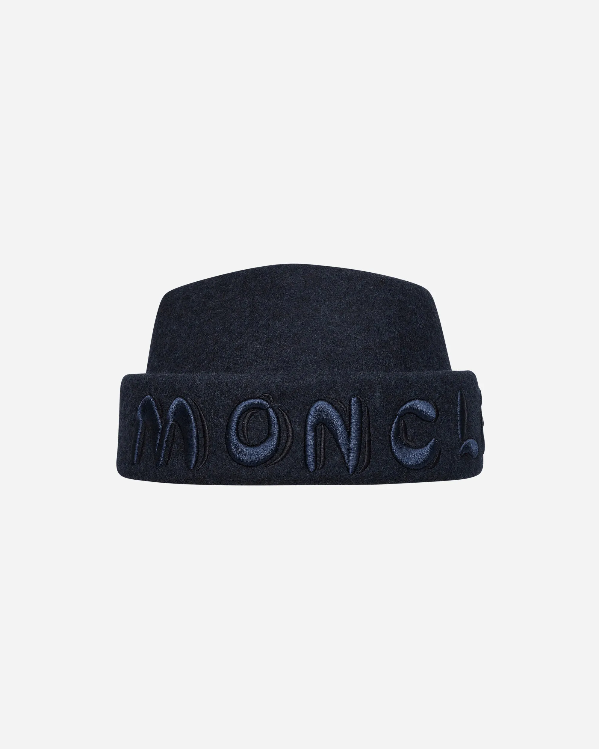 Salehe Bembury Wool Felt Beanie Navy