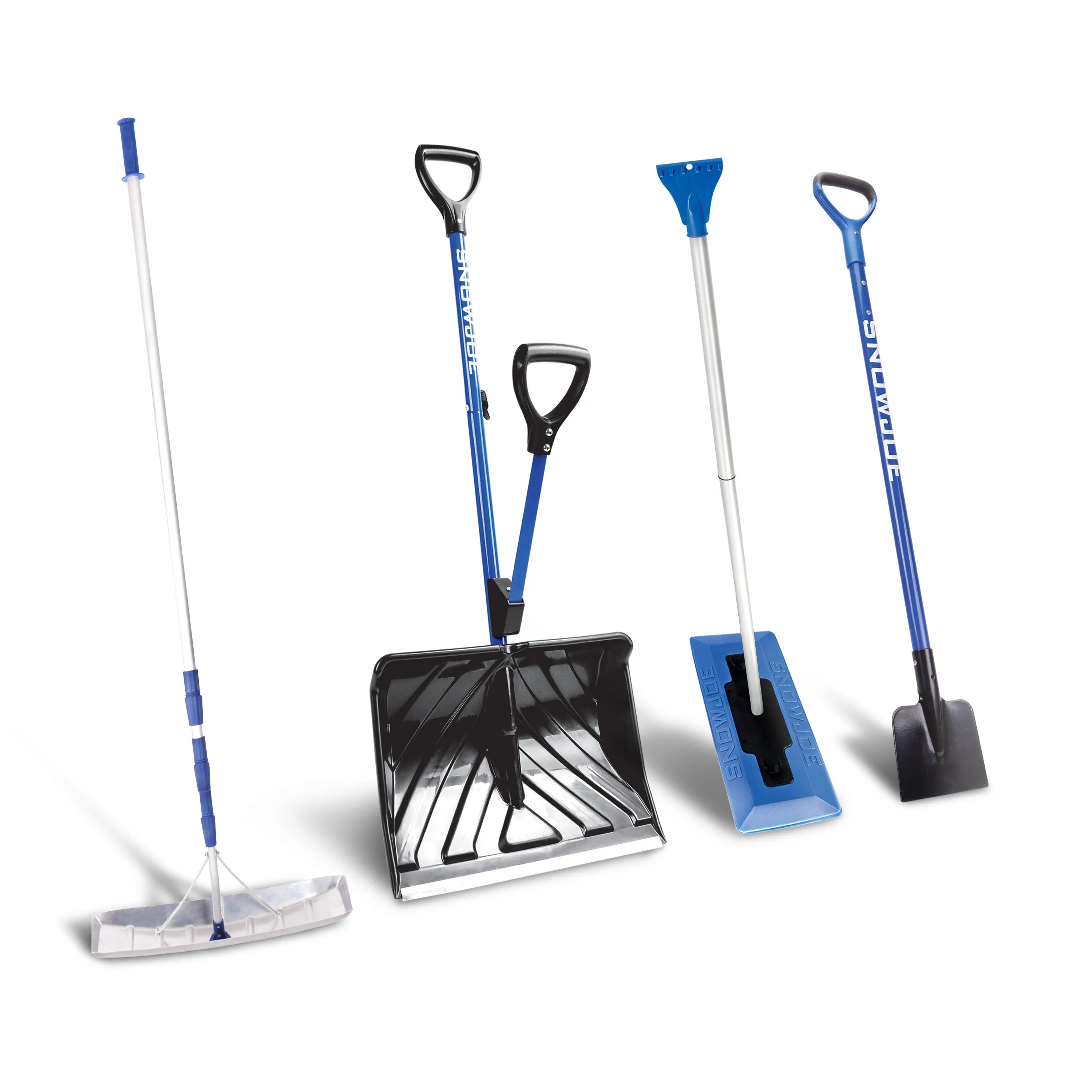 Snow Joe Complete Snow Removal Bundle | Snow Broom   Shovel   Ice Chopper   Roof Rake