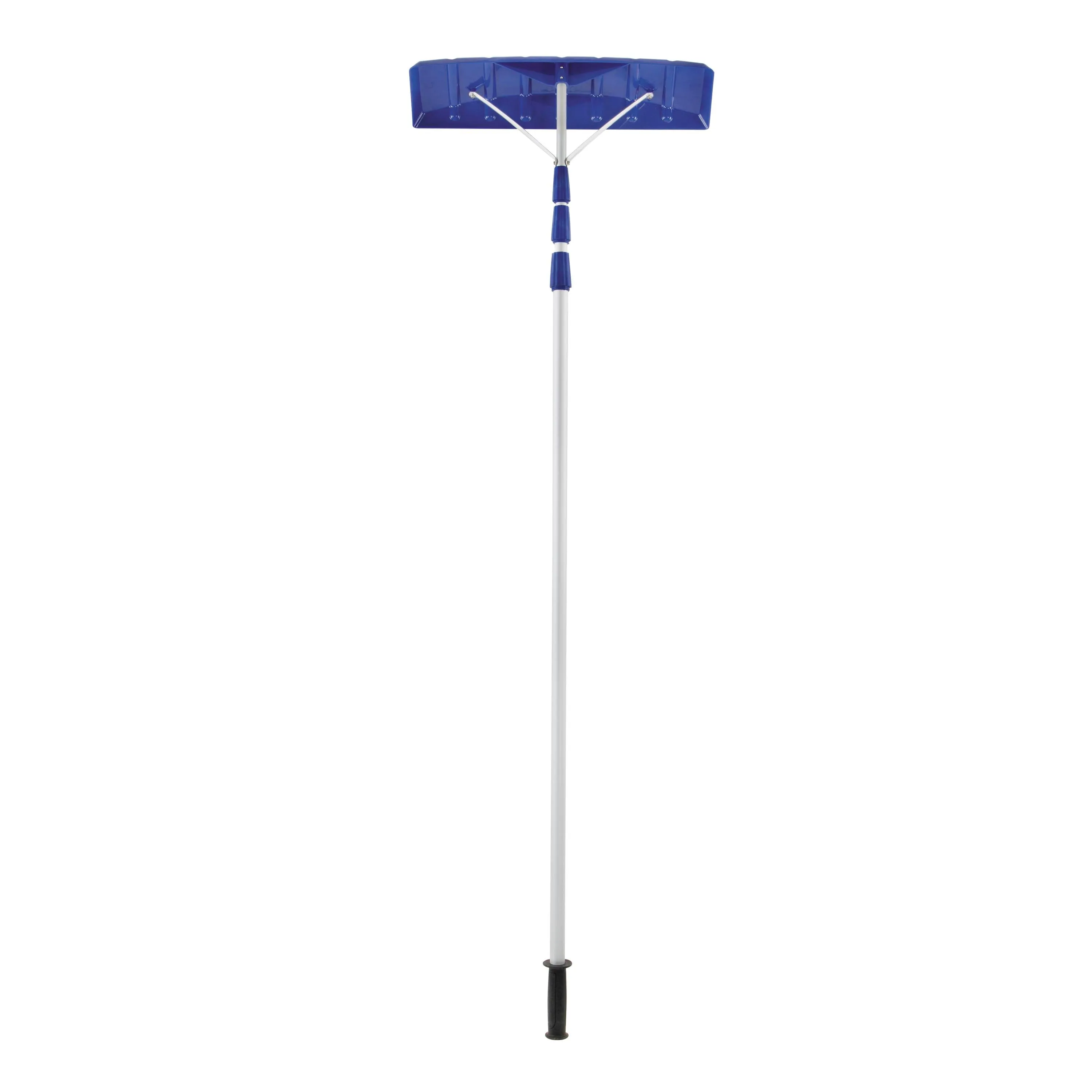 Snow Joe RJ204M Telescoping Snow Shovel Roof Rake | 21-Foot Extension | Poly Blade