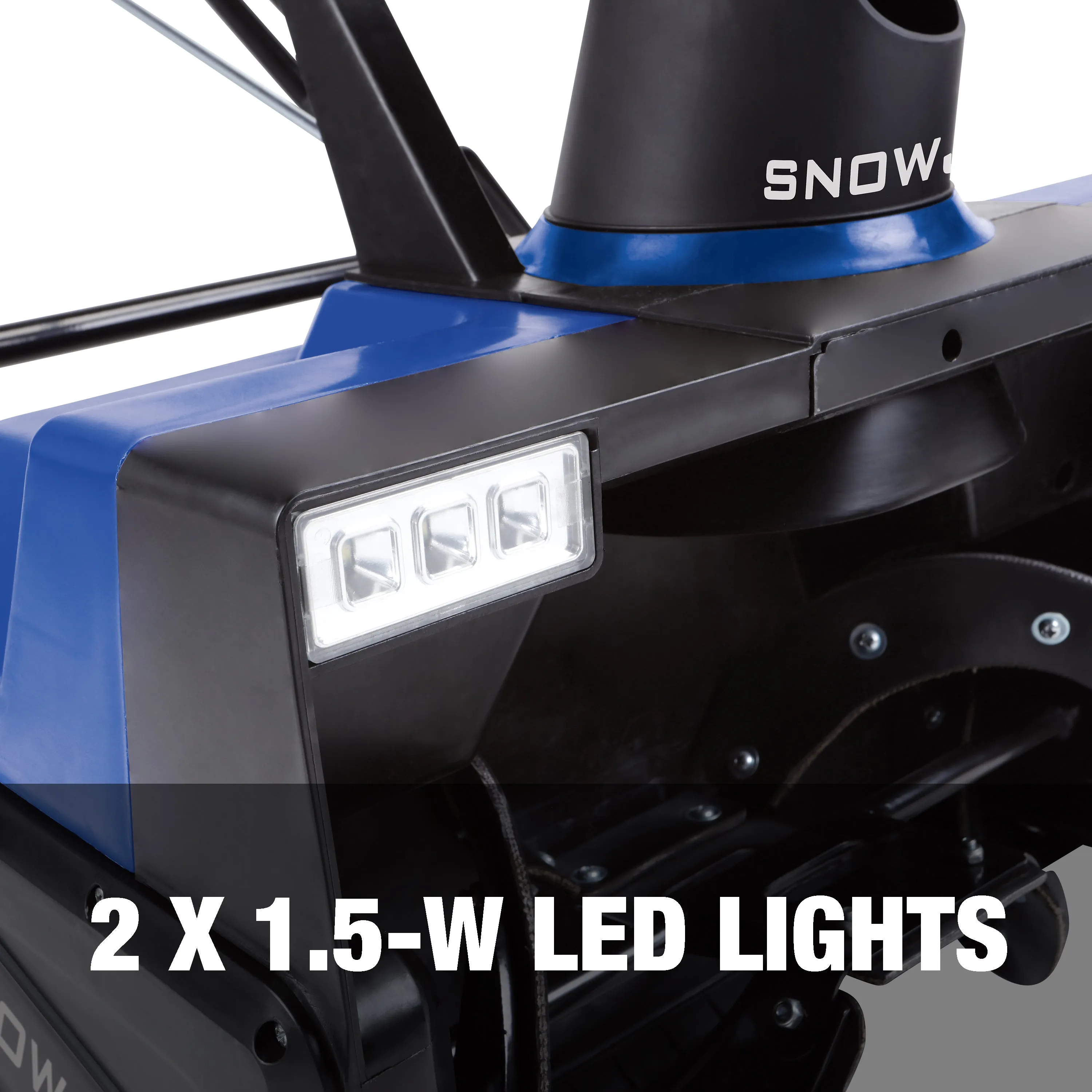 Snow Joe SJ627E Electric Walk-Behind Snow Blower W/ Dual LED Lights | 22-inch | 15-amp