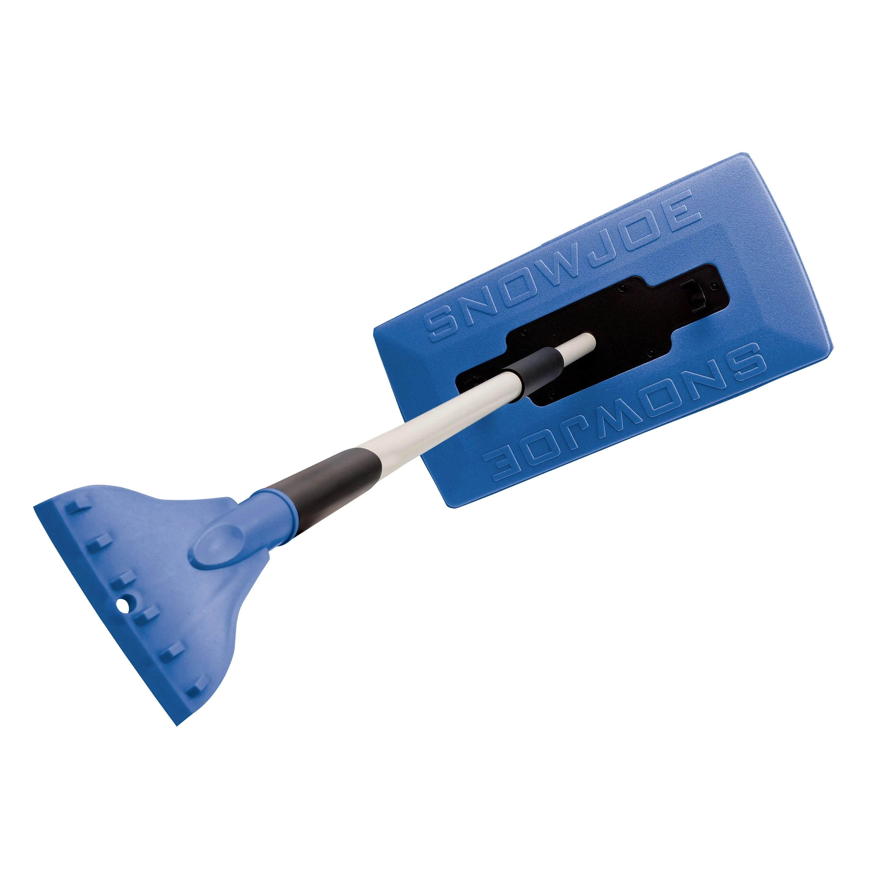 Snow Joe SJBLZD-JMB-SJB 2-In-1 Telescoping Jumbo Snow Broom   Ice Scraper | 19-Inch