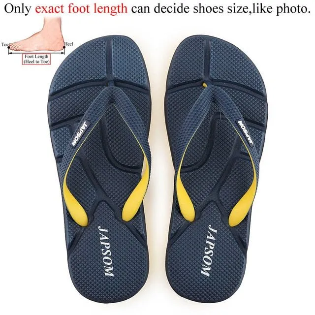 Summer Light Mens Flip Flops Men Beach Slippers Home Chanclas De Hombre Playa Slipper Flip Flop Indoor infradito Uomo Japonki