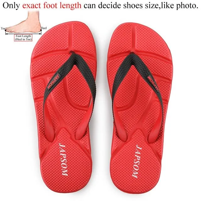 Summer Light Mens Flip Flops Men Beach Slippers Home Chanclas De Hombre Playa Slipper Flip Flop Indoor infradito Uomo Japonki