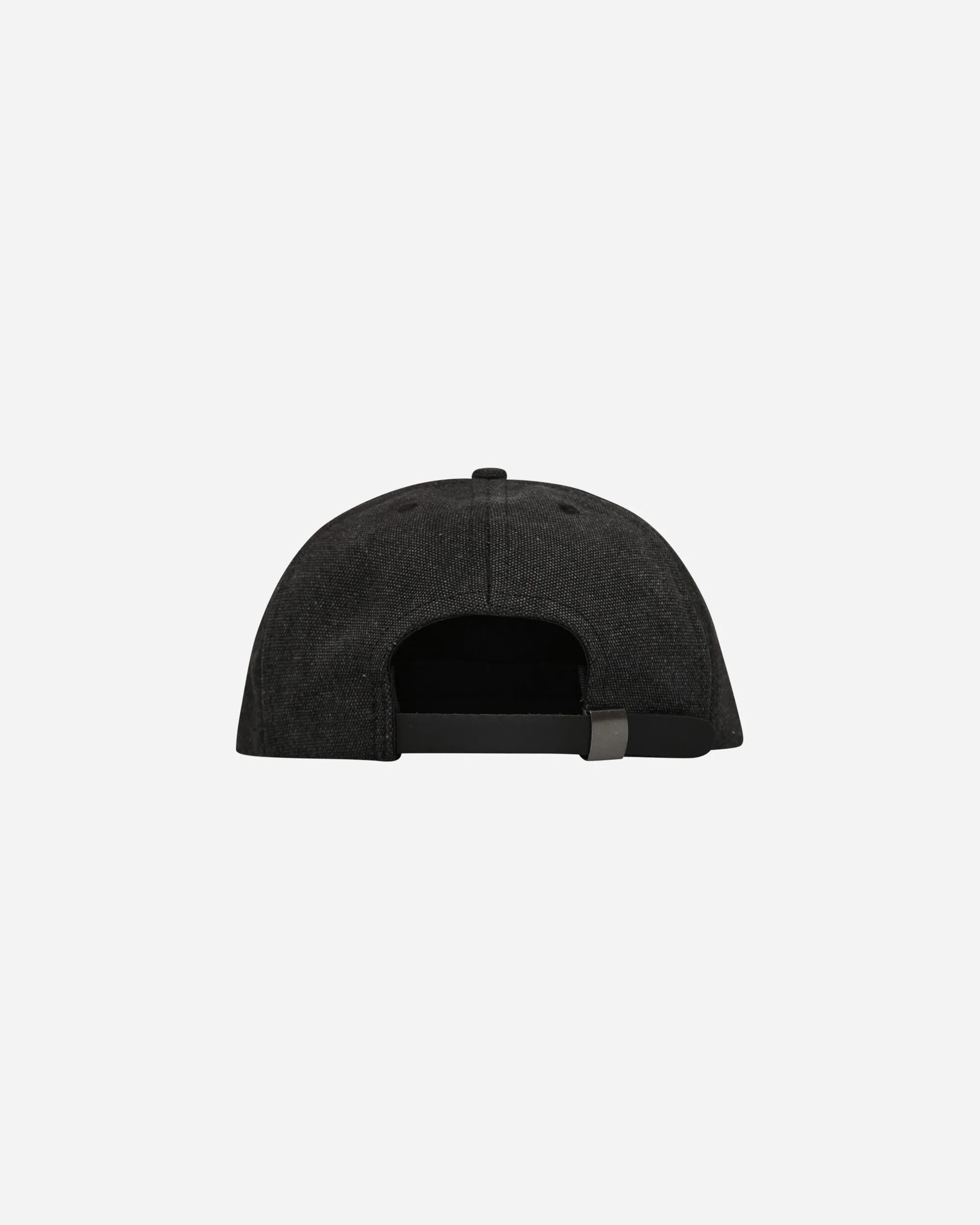 Washed Twill Logohead Hat Black