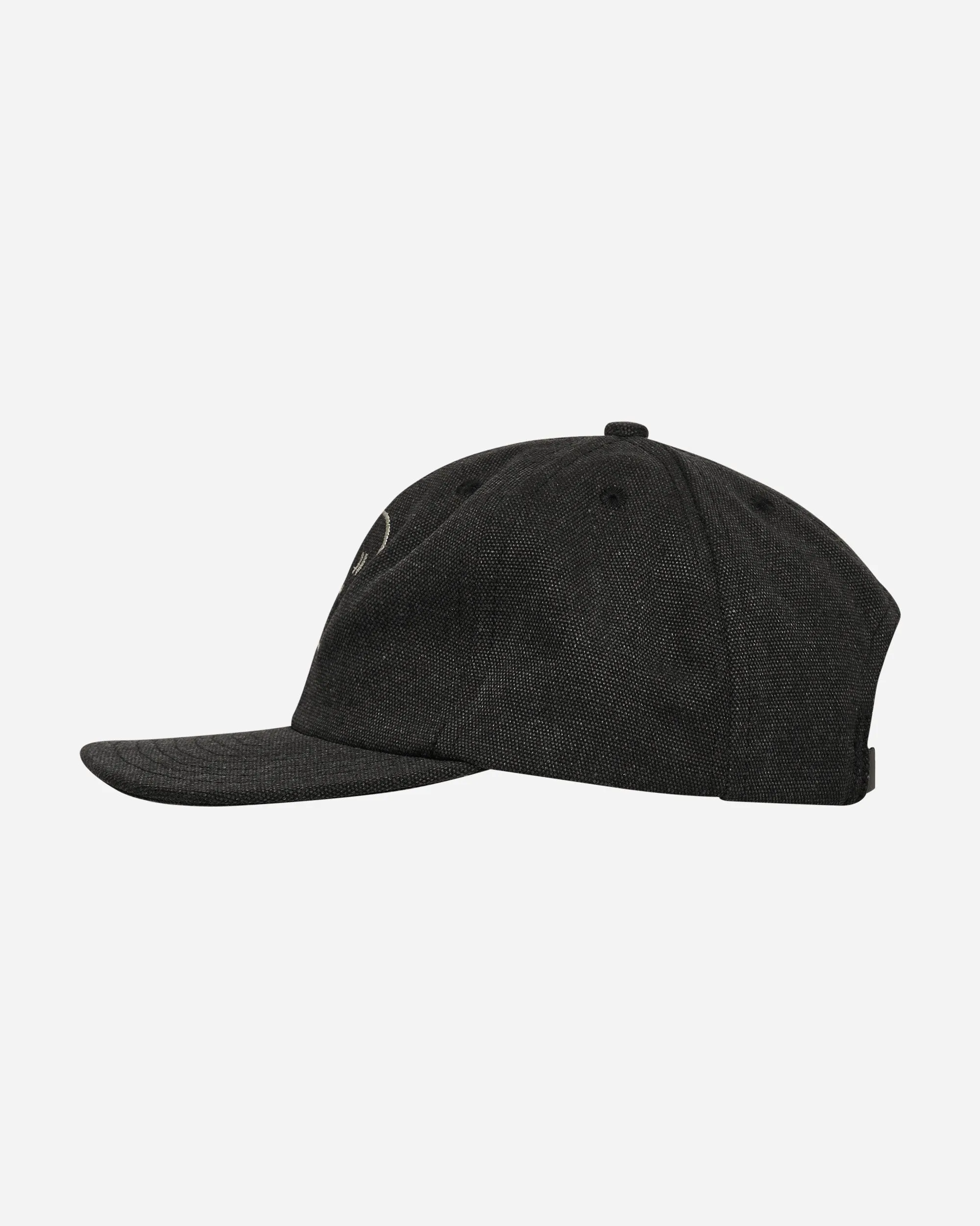 Washed Twill Logohead Hat Black