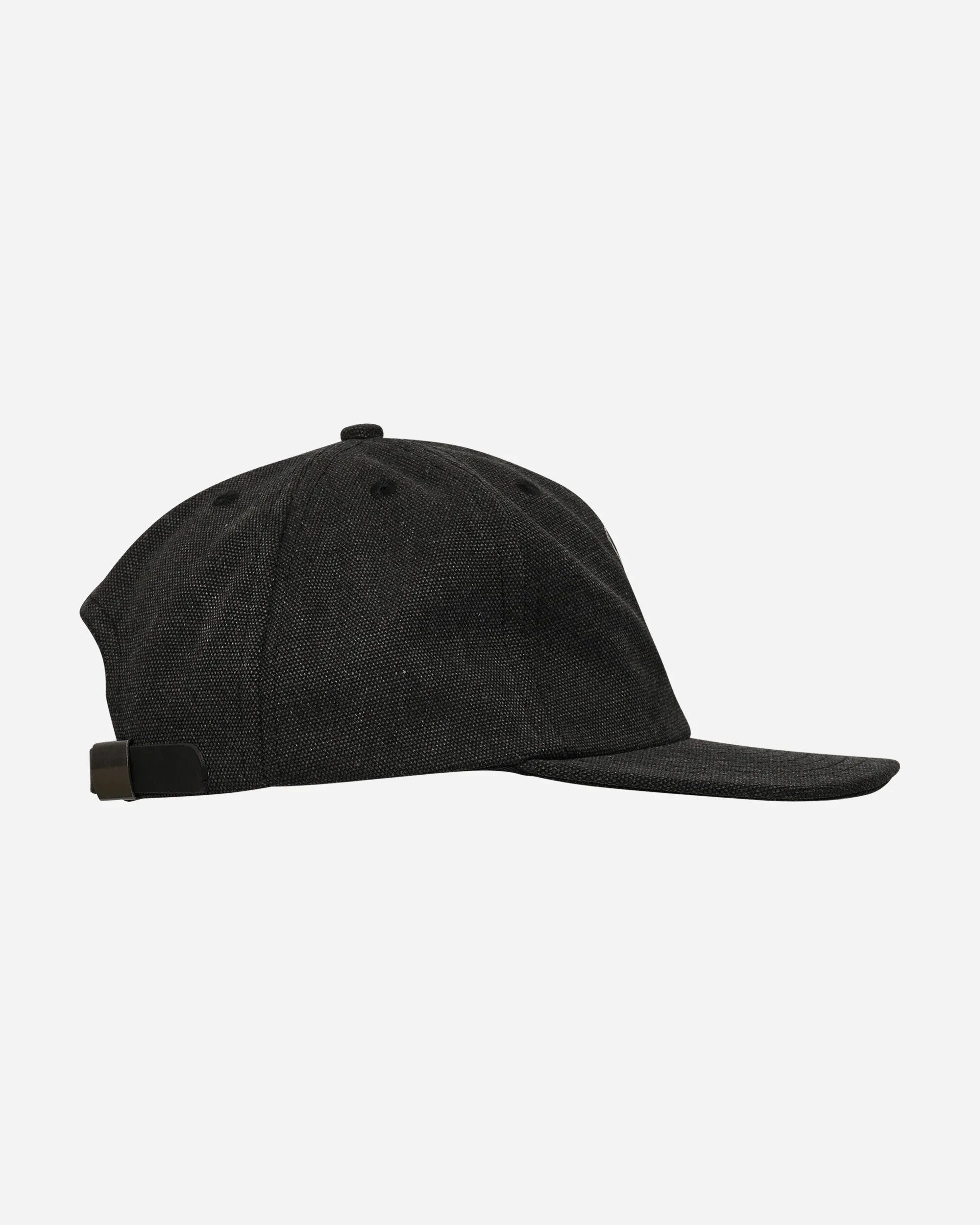 Washed Twill Logohead Hat Black