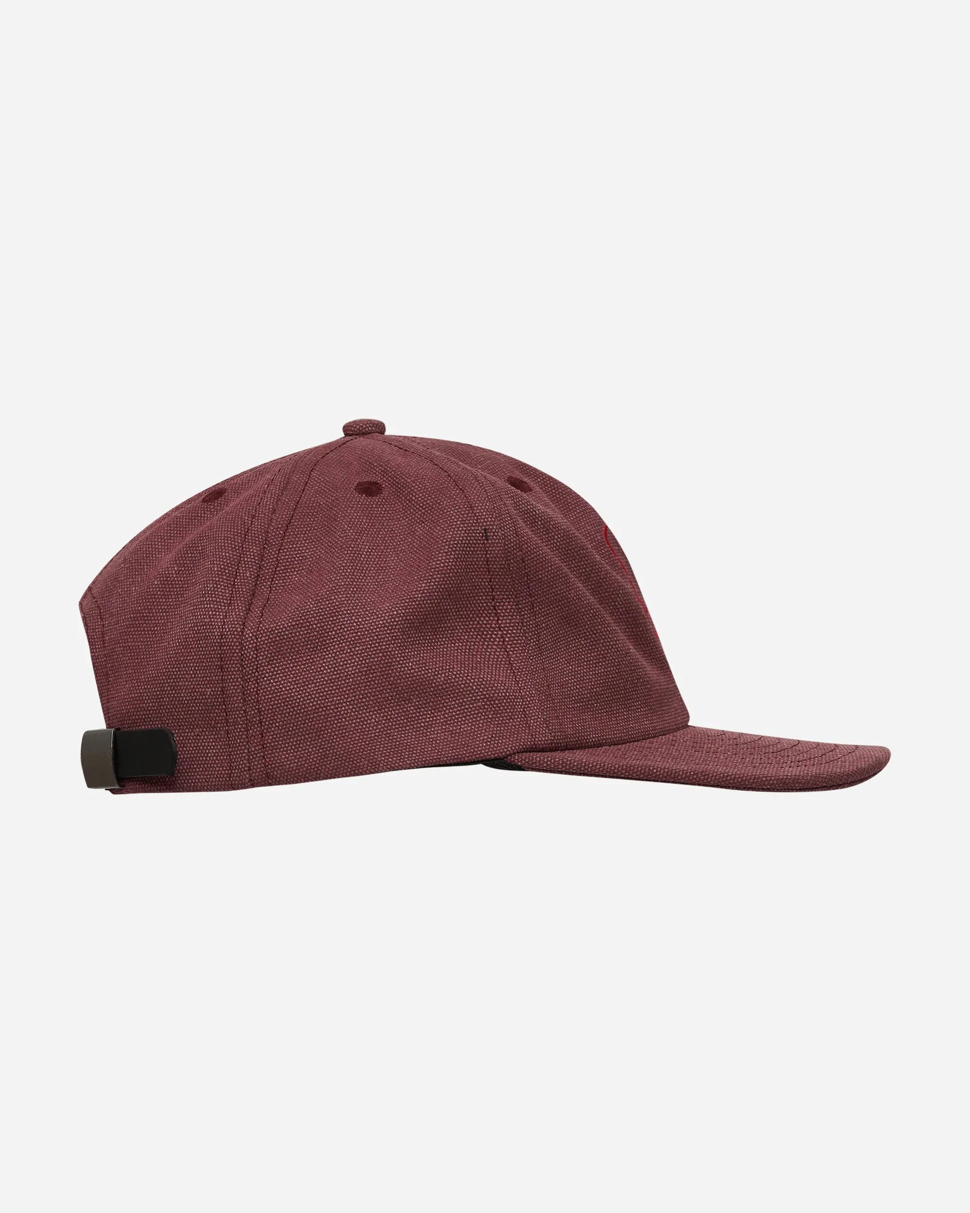 Washed Twill Logohead Hat Raspberry