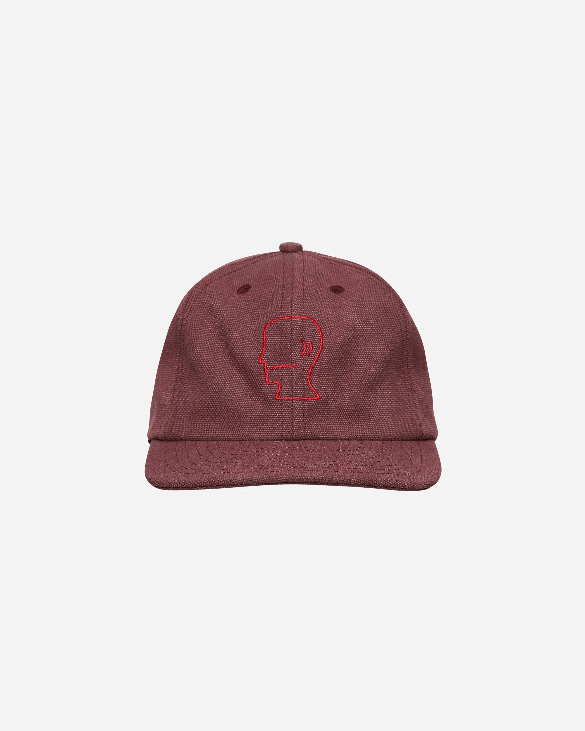 Washed Twill Logohead Hat Raspberry