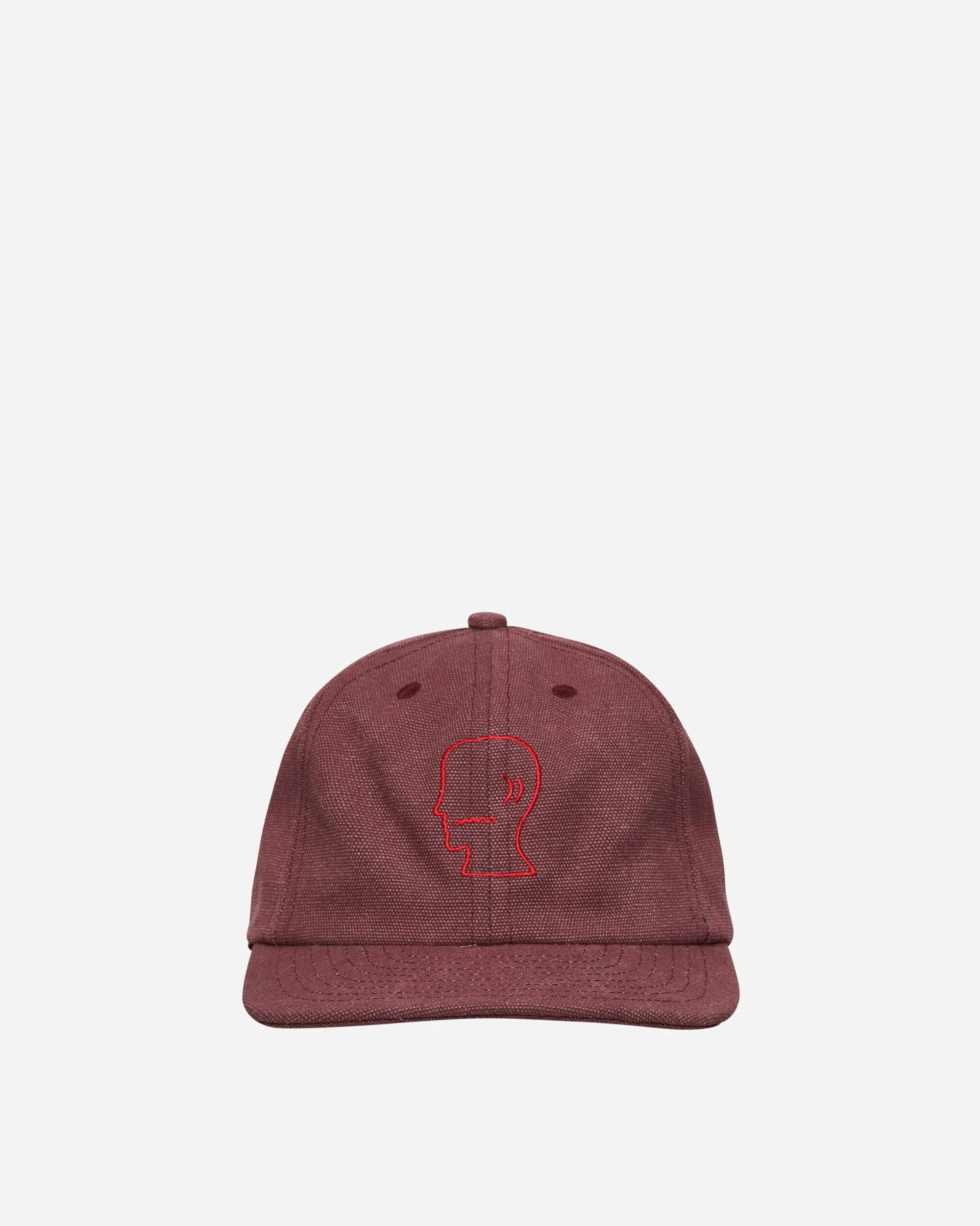 Washed Twill Logohead Hat Raspberry